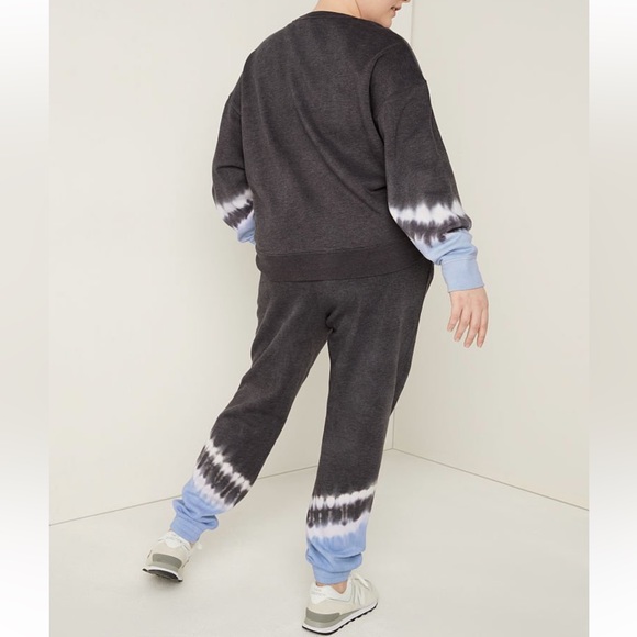 NWT Victoria Secret Pink Joggers High Waist Tie Dye Size M - Picture 3 of 4